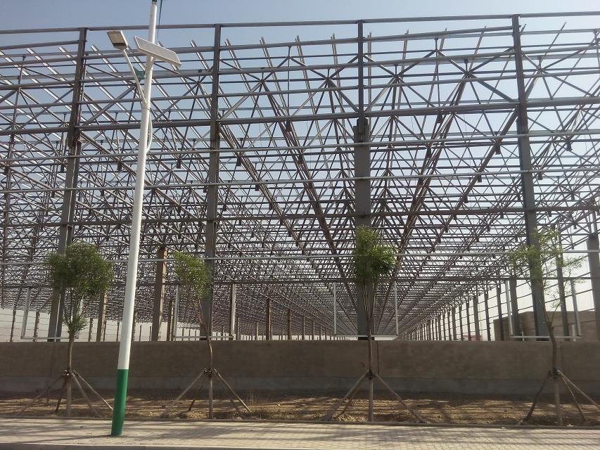 湘乡汽车工业厂房网架