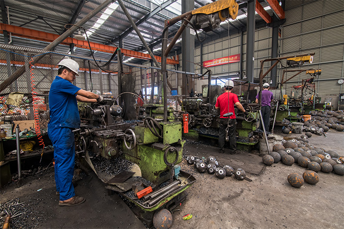 湘乡网架配件车间